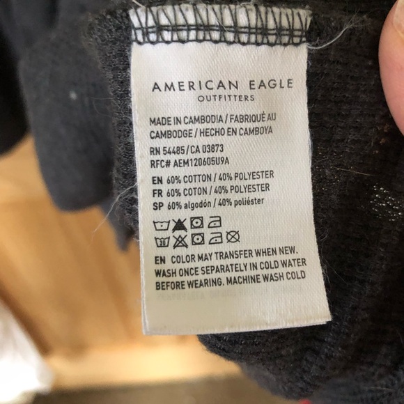 American Eagle Tiered Babydoll Top - Sz M - Picture 6 of 7